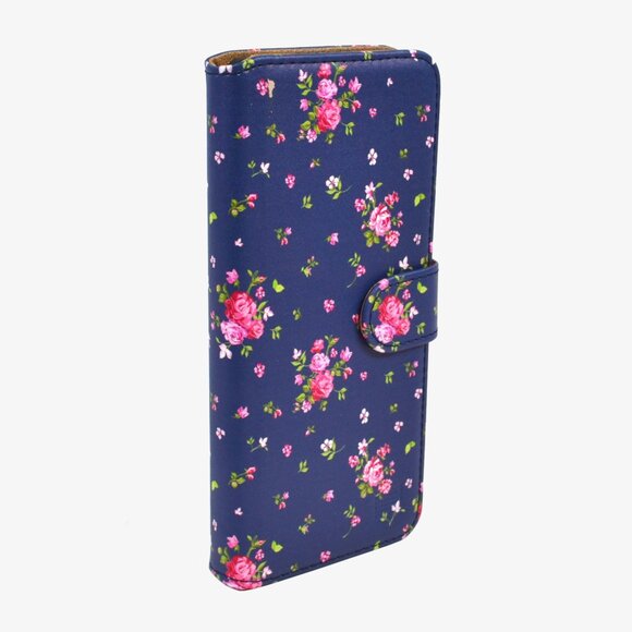 Moto G100 Floral Wallet Phone Case - Picture 1 of 3